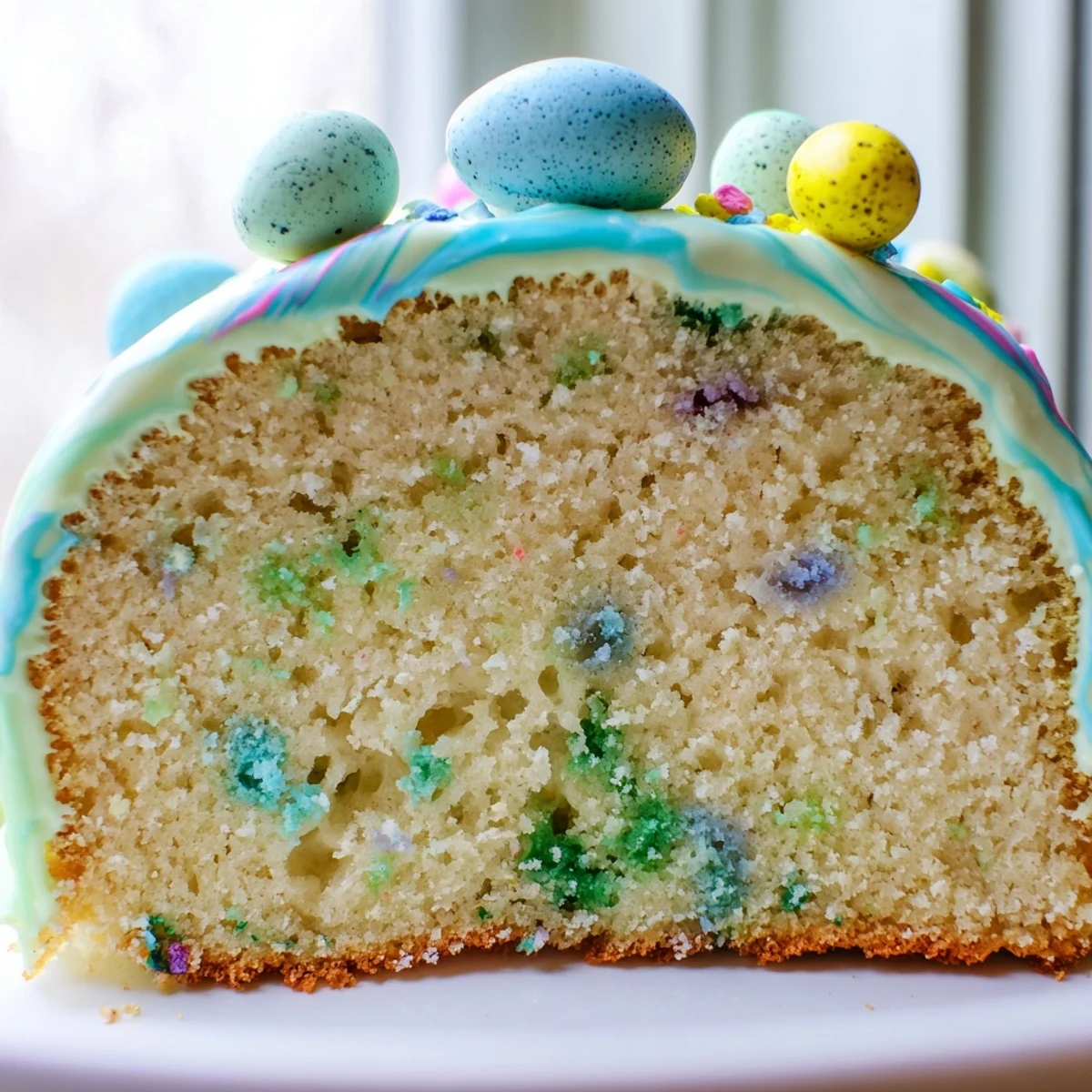 Robin Egg Snack Cake