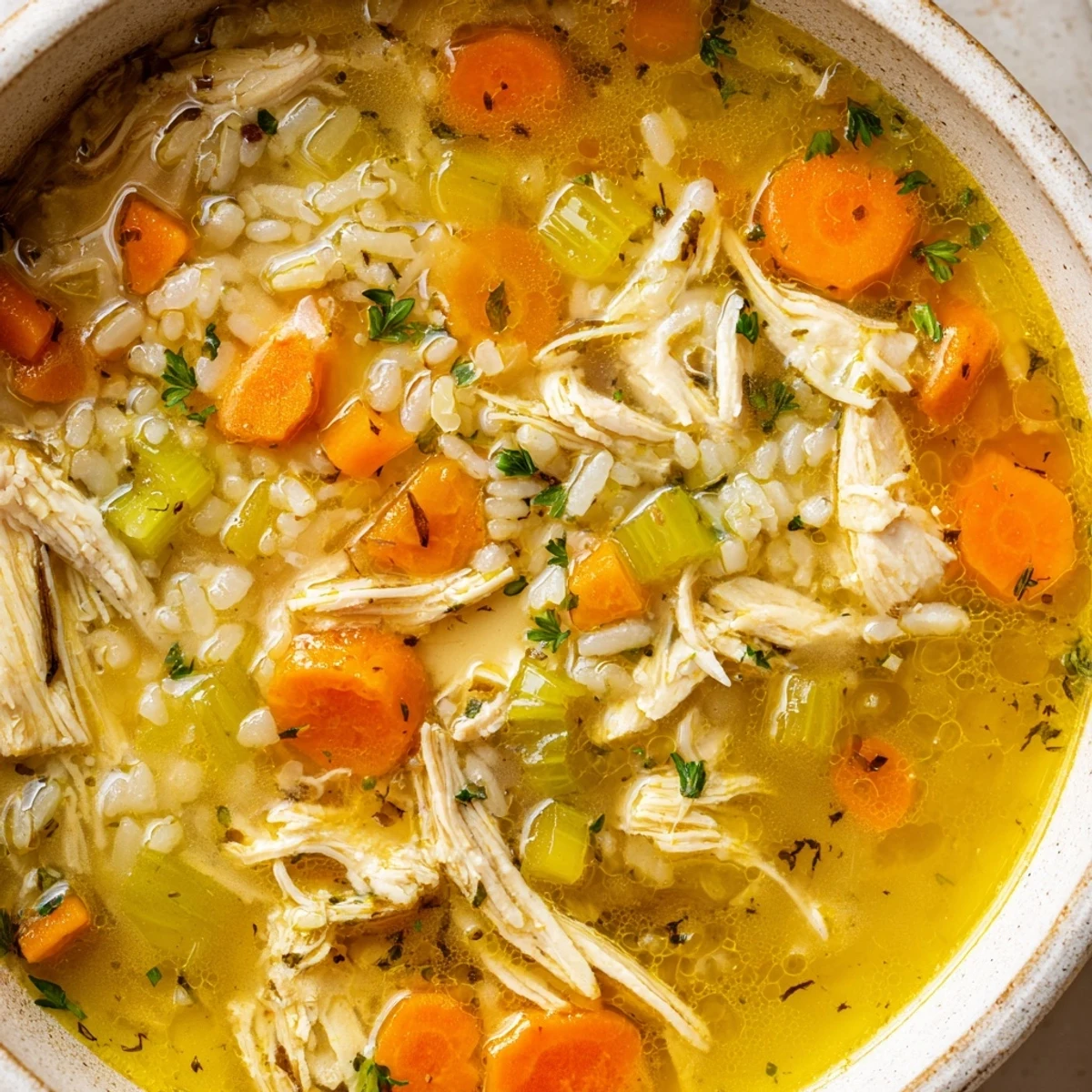 Crockpot Lemon Chicken Soup