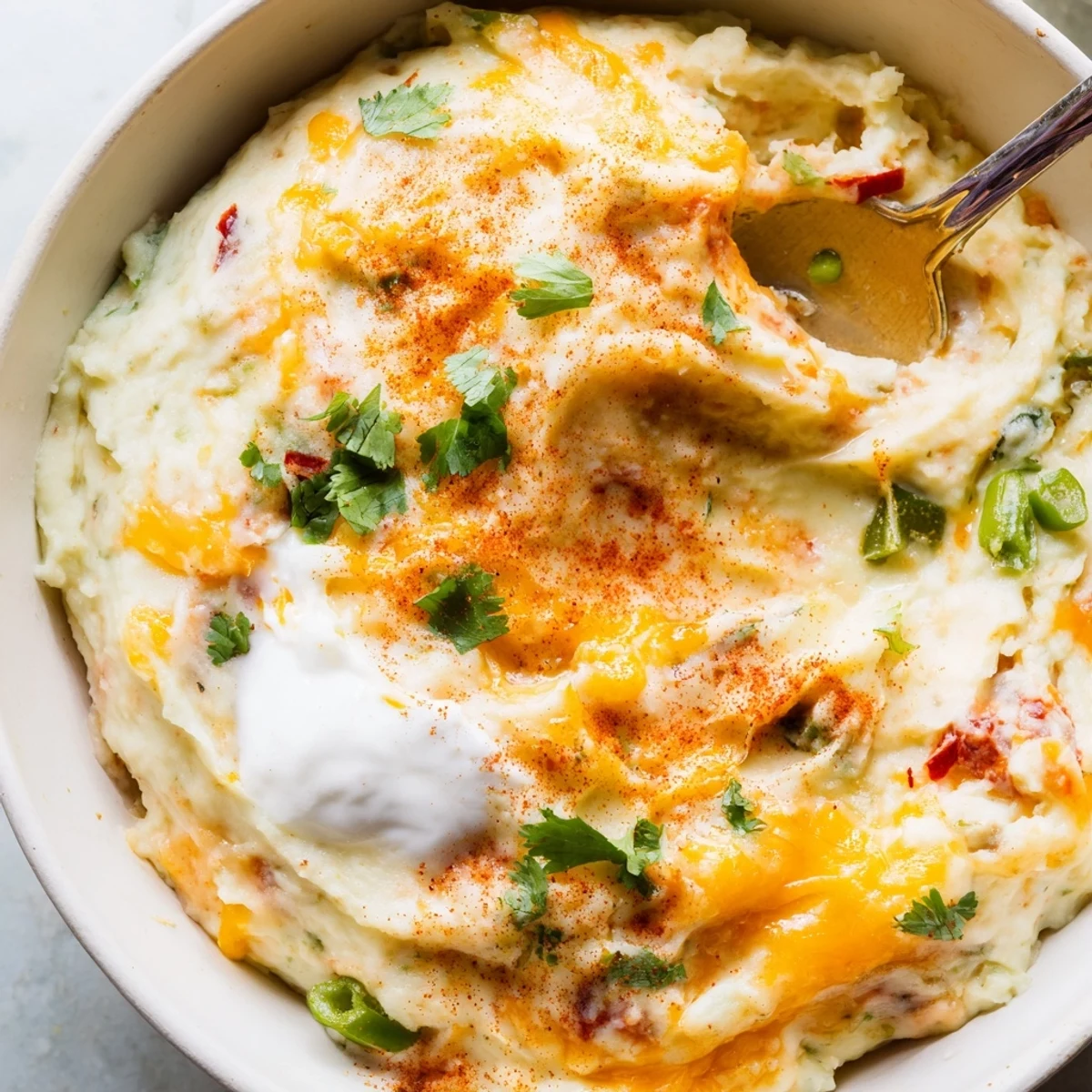 Tex Mex Mashed Potatoes