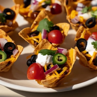 Cheesy Nacho Cups